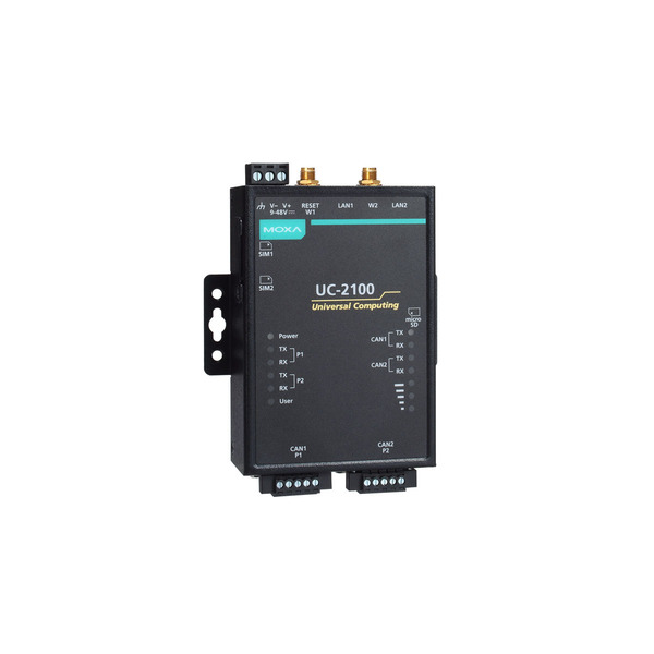 Moxa Arm-Based Wrlss-Enabled Palm-Sized Indust. Comp W/ Wid, Uc-2116-T-Lx UC-2116-T-LX